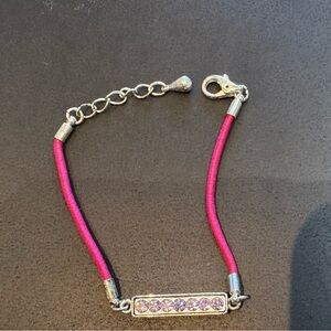Brand NEW in Box - Pink and Silver Bracelet